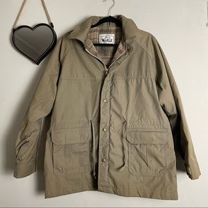 The Woolrich Woman Tan Utility Parka Jacket